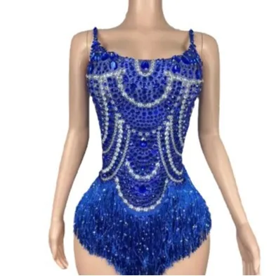 

Swift Concert Same Blue Tassel White Versatile Ball Music Festival Uniform Abendkleider Damen Elegant Vestidos De Fiesta De Lujo