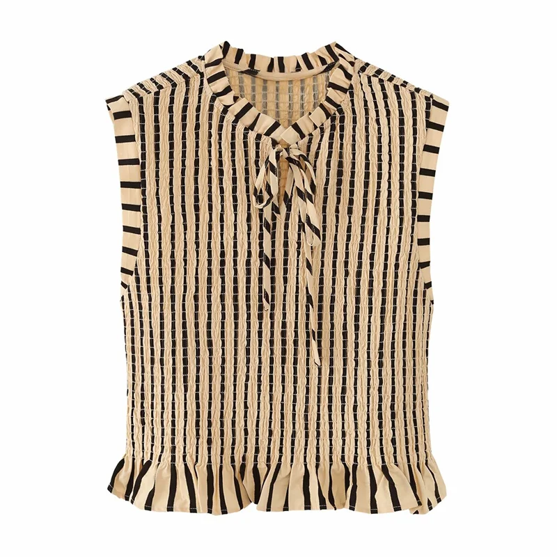 

Летние женские топы без рукавов с круглым вырезом, новинка 2026 года, модные повседневные футболки-майки, короткая женская одежда