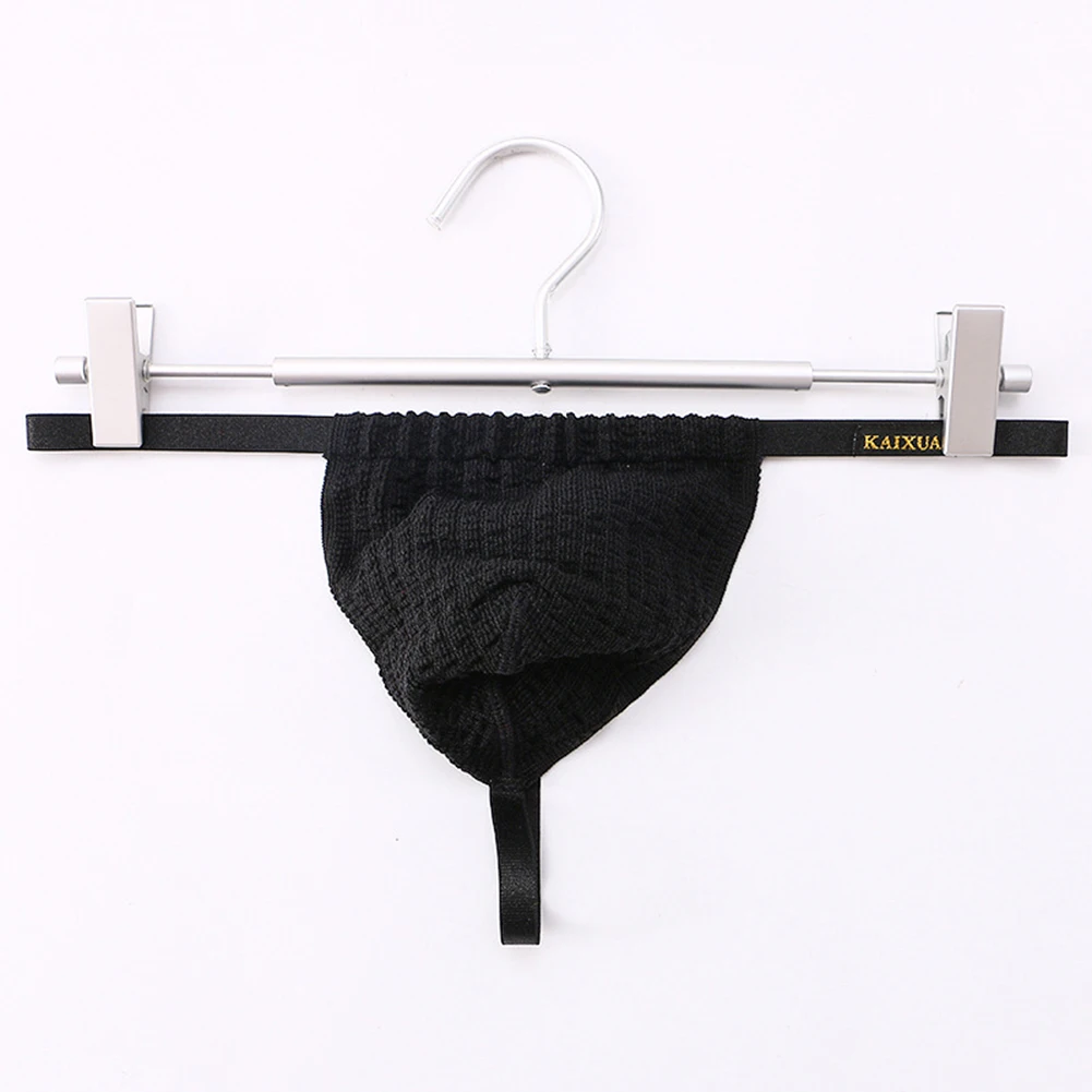 

Men's Fashion Underwear Gays Low Waist Jockstrap Sissy Funny Thin Straps Knitted Sensual Thongs Homme Tangas Hombre Boys Bikini