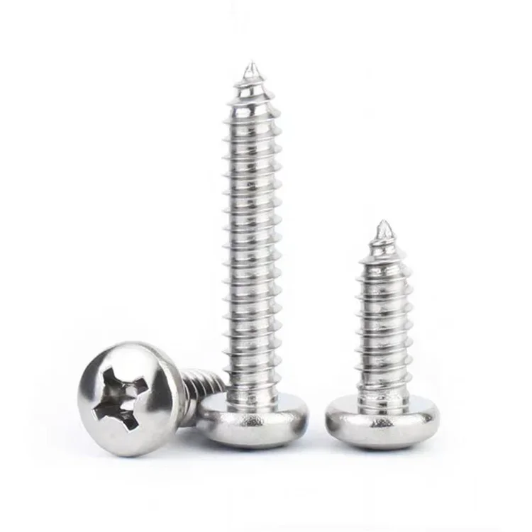 304 Stainless Steel Pan Head Self Tapping Screws
