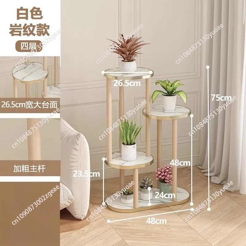 Originality Flower Shelf Plant Shelves Living Room Balcony Multilayer Indoor Plant Shelves Outdoor Garden Furniture