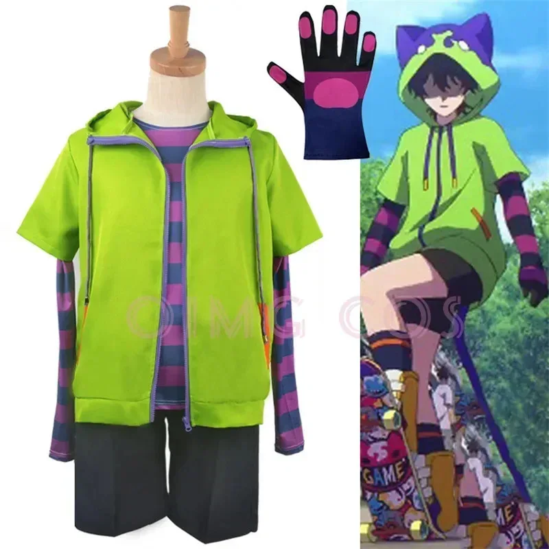 SK8 the Infinity Chinen Miya Cosplay Costume MIYA Carnival Uniform Halloween CostumesAnime Game Women