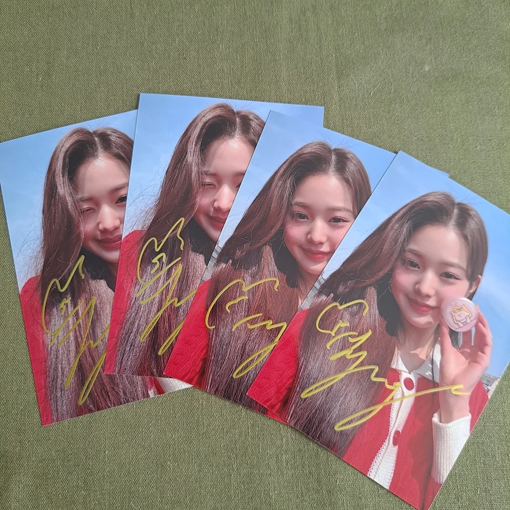 hand signed IZ*ONE Izone Jang Won Young autographed photo 4*6 K-POP 2022