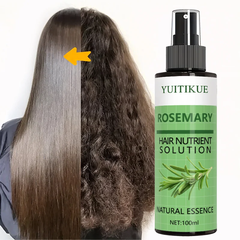 Ätherisches Rosmarin-Spray fördert das Haarwachstum und stärkt das Haar mit nährender Pflege für eine effektive Haarbehandlung.