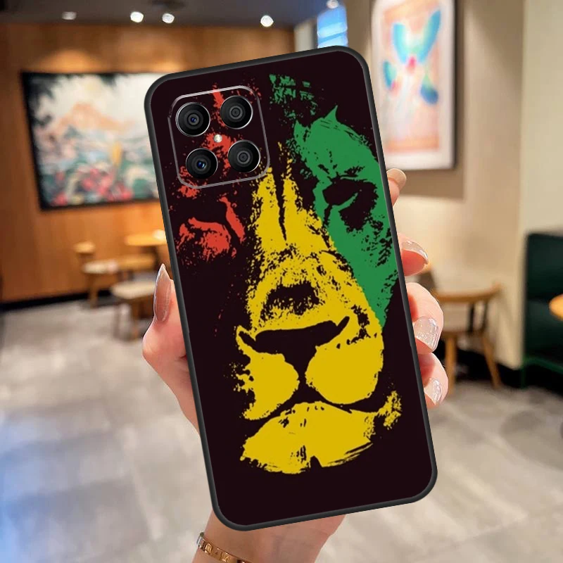 Bob Marley Rasta Lion For Honor X8 X7 X9 50 Case For Huawei P30 Lite P20 P40 P50 Pro P Smart 2021 Nova 5T Cover