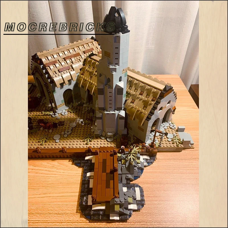 Famous Film Series MOC Port Building Blocks The Dock Stree DIY Assembly Ultimate Collector Creative Toys Children Gifts