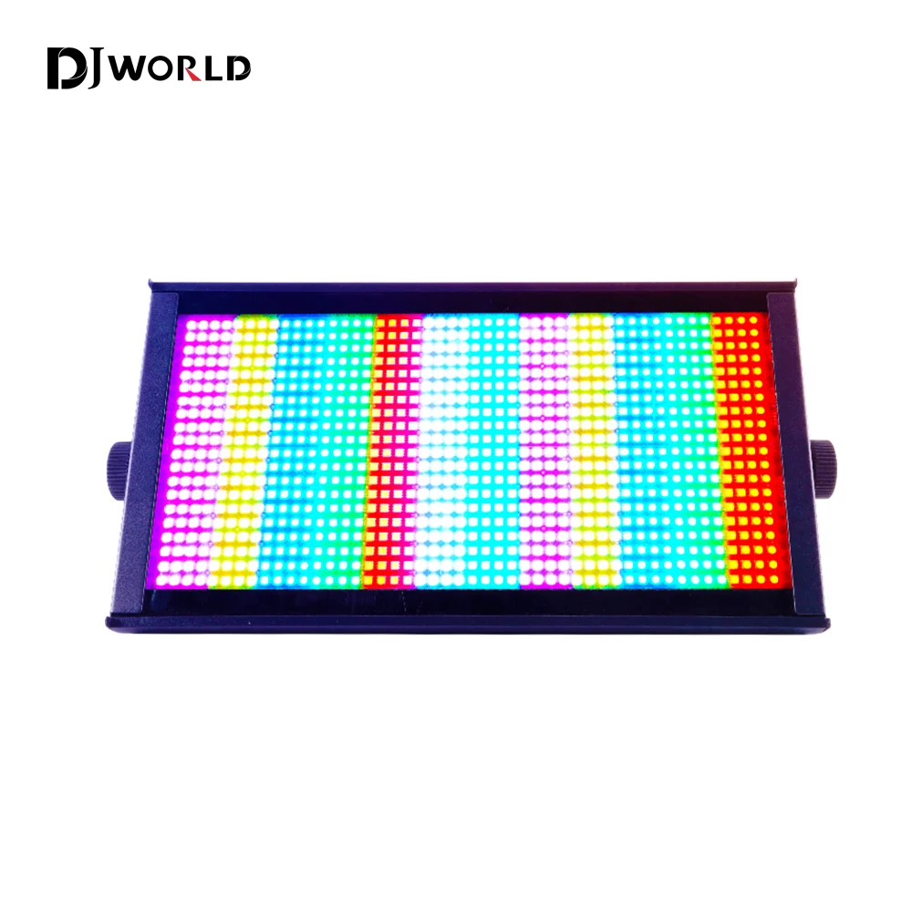 200W LED Strobe Light RGB 3in1 Mixing Color Strobe Flash Party Lights For Disco Party Wedding Flash Stage Professional Lighting