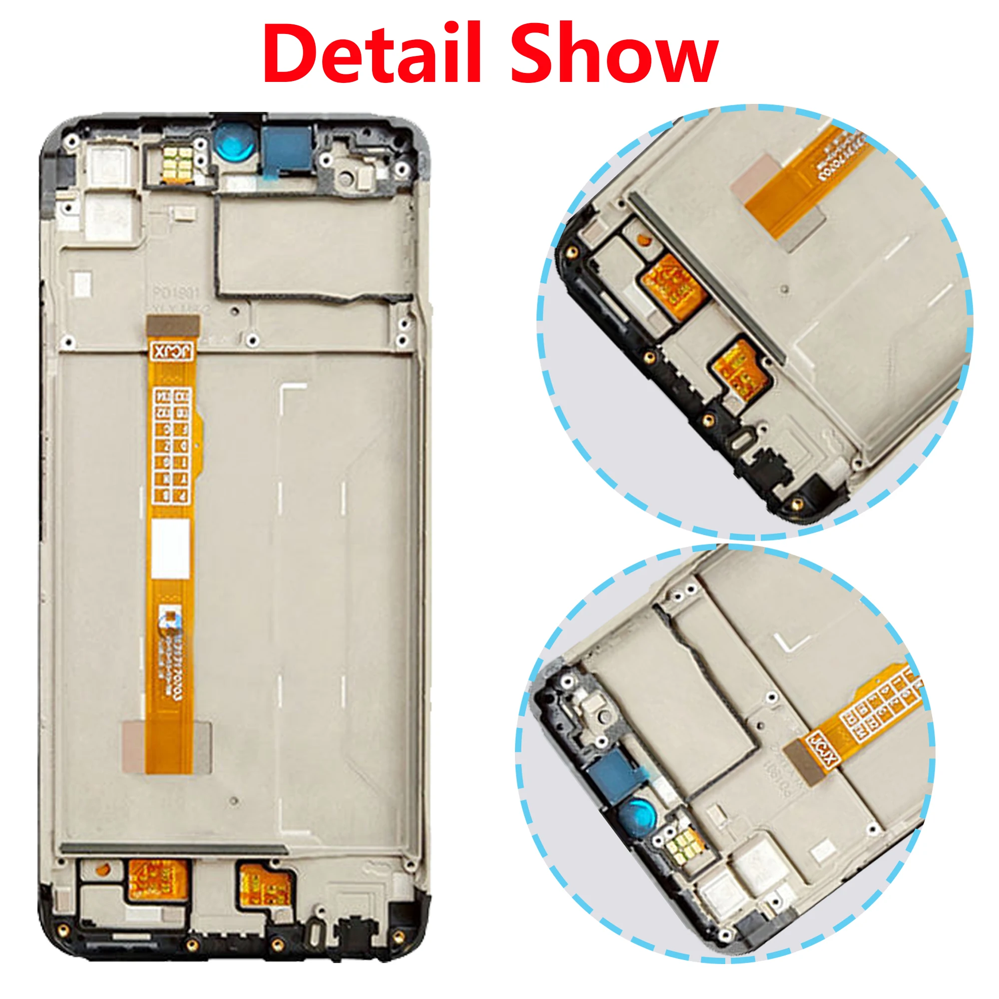 Original LCD For VIVO Y12 1904 1940 Full With Frame Standard Display Touch Screen Digitizer Assembly Repair Replacement Parts