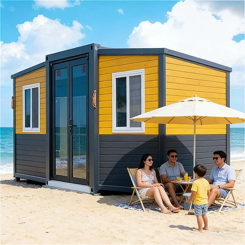 Custom House Prefabricated Homes Folding Room Space Capsule Sleeping Pod House with Kitchen 40 ft for Sale customized Tiny Home