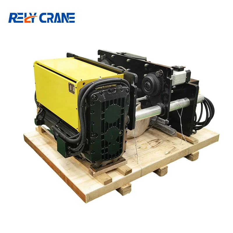 Stable Operation 500KG 1 Ton 2 Ton 3 Ton Double Beam Crane European Style Hoist Motorized Trolley Electric Hoist
