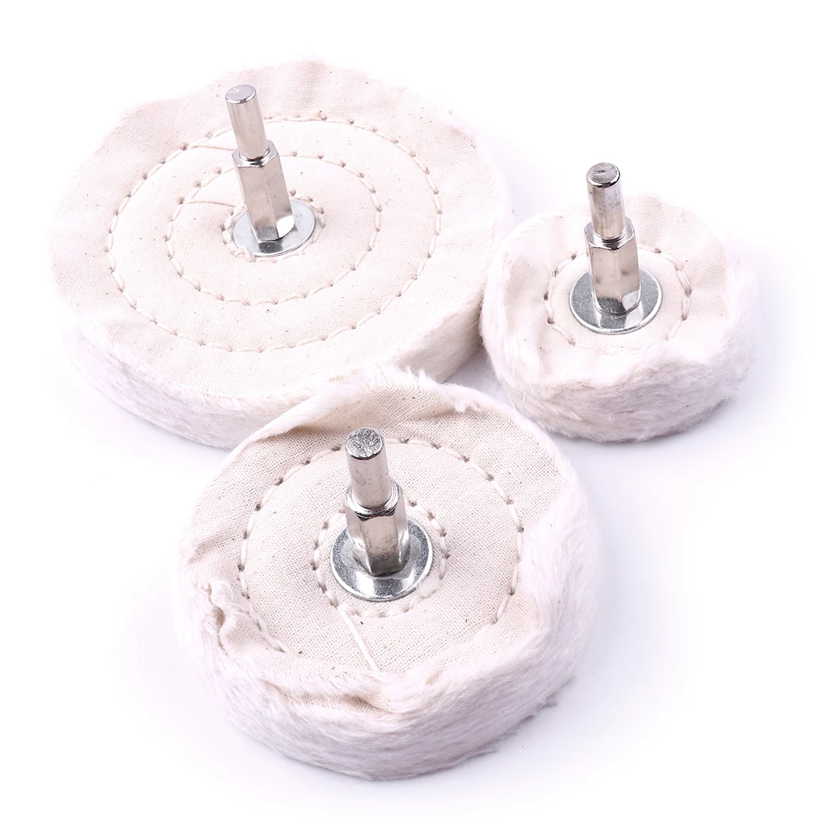 1Pc ขัด Mop เส้นผ่าศูนย์กลางล้อ50/75/100Mm สำหรับโลหะเซรามิคแก้วเครื่องประดับเครื่องบดเครื่องมือ