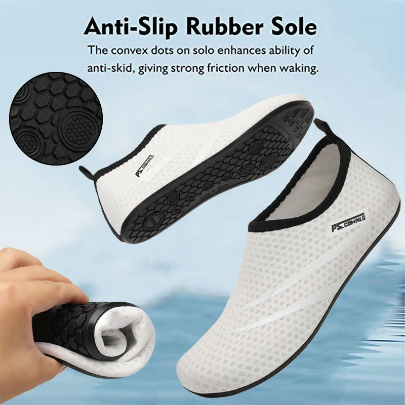 Casual non-slip sneakers Swimming dive socks Summer beach comfortable breathable flats Beachfront water shoes unisex image 5