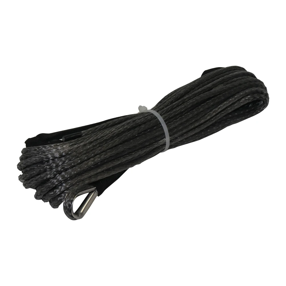 15m Tow Rope Winch Traction Rope High Molecular Polyethylene Car Rescue Rope Diameter 6mm 7mm Optional Auto Repair Tools