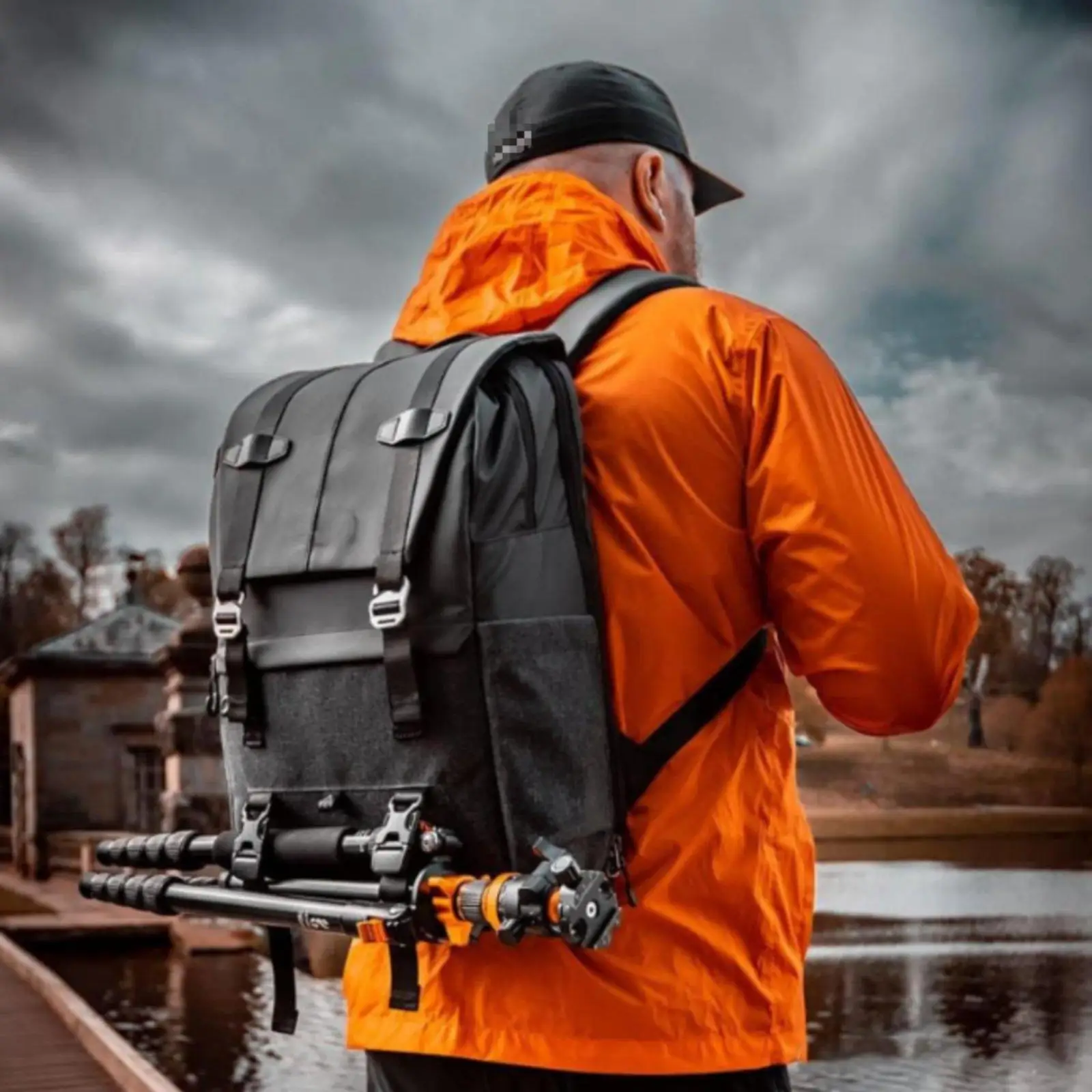 Laptop Travel Pack Small Photography Bag Water Resistant Backpack for Summer Photo Journeys and Everyday Use