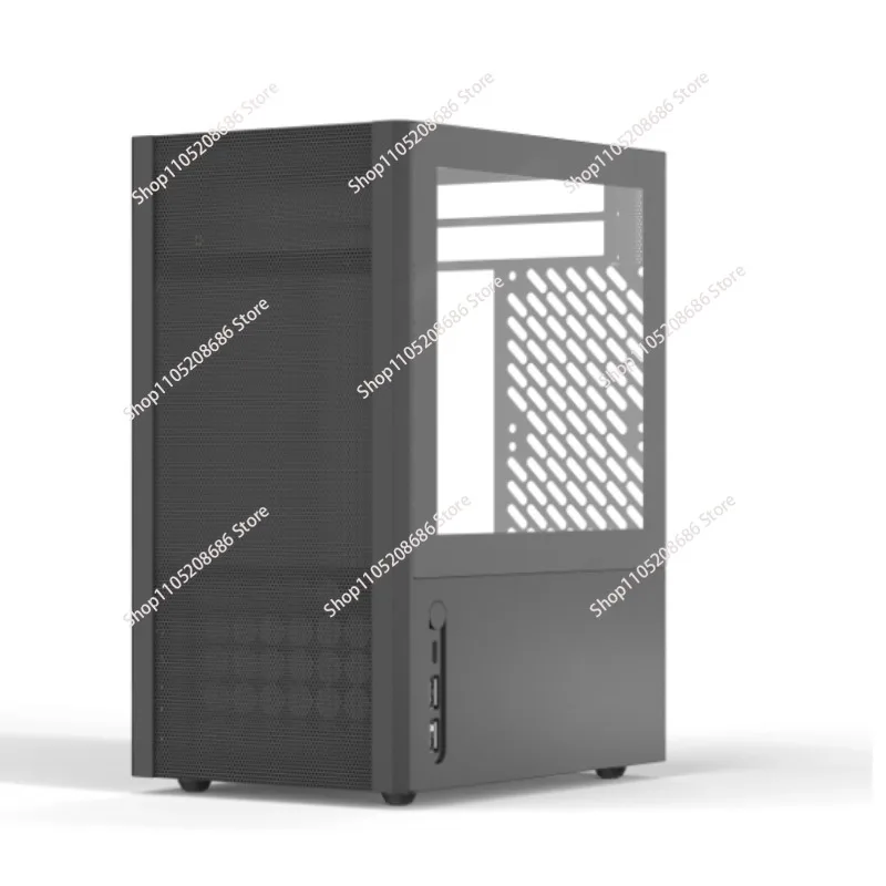 desktop in-line chassis aluminum alloy cnc tower air-cooled portable mesh