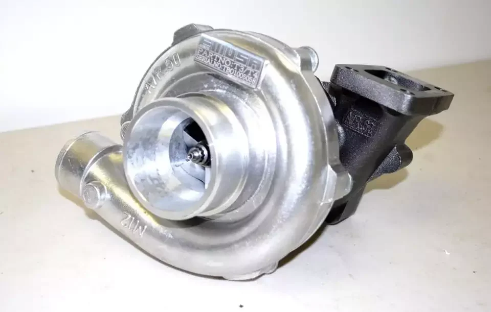 T3/T4 T3T4 T04E Turbocompressor HYBRID.63 A/R Turbina + Controlador de Impulso AMARELO