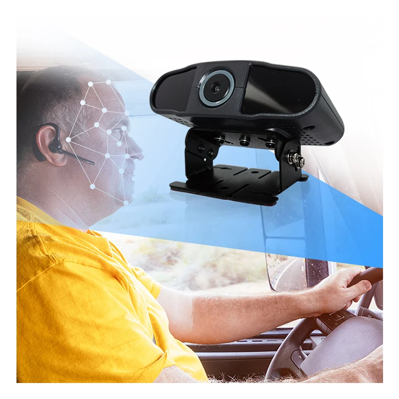 

Anti Sleep Alarm Device Car Truck Bus Dms Driver Ai Face Recognition Camera Driver Fatigue Monitor System