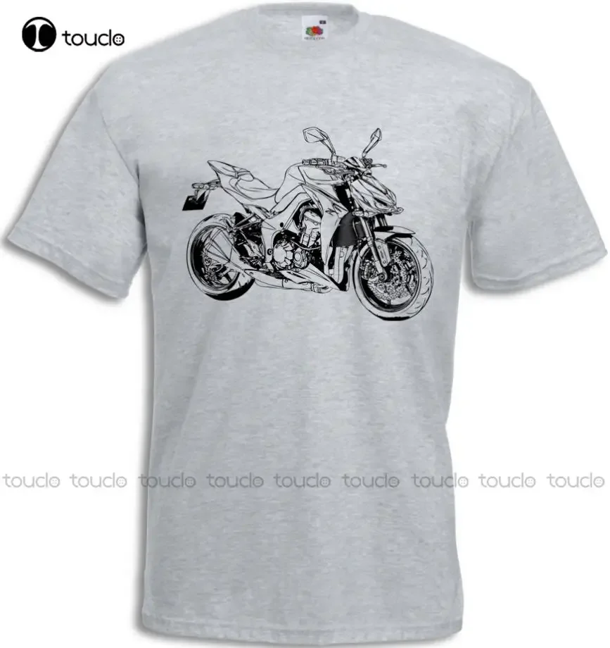 New Summer Men Hip Hop Tee Shirt Z 1000 T-Shirt Street Motorcycle Z1000 Bj.2014 Slim T-Shirt Unisex Fashion Tshirt Summer Xs-5Xl