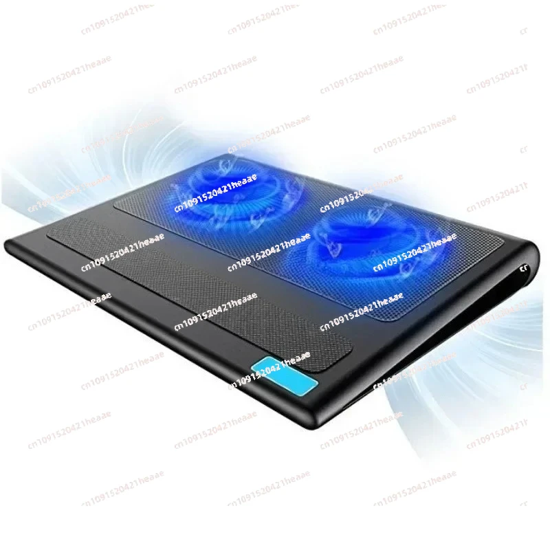 Suitable for USB Interface Air-cooled Silent Cooling Device  Laptop Cooler Base  Laptop Stand 2 Fans