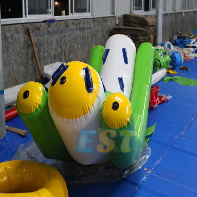 Customized Inflatable Water Sport Toy Inflatable Seesaw Inflatable Swimming Pool Floating Water Seesaw For Sale