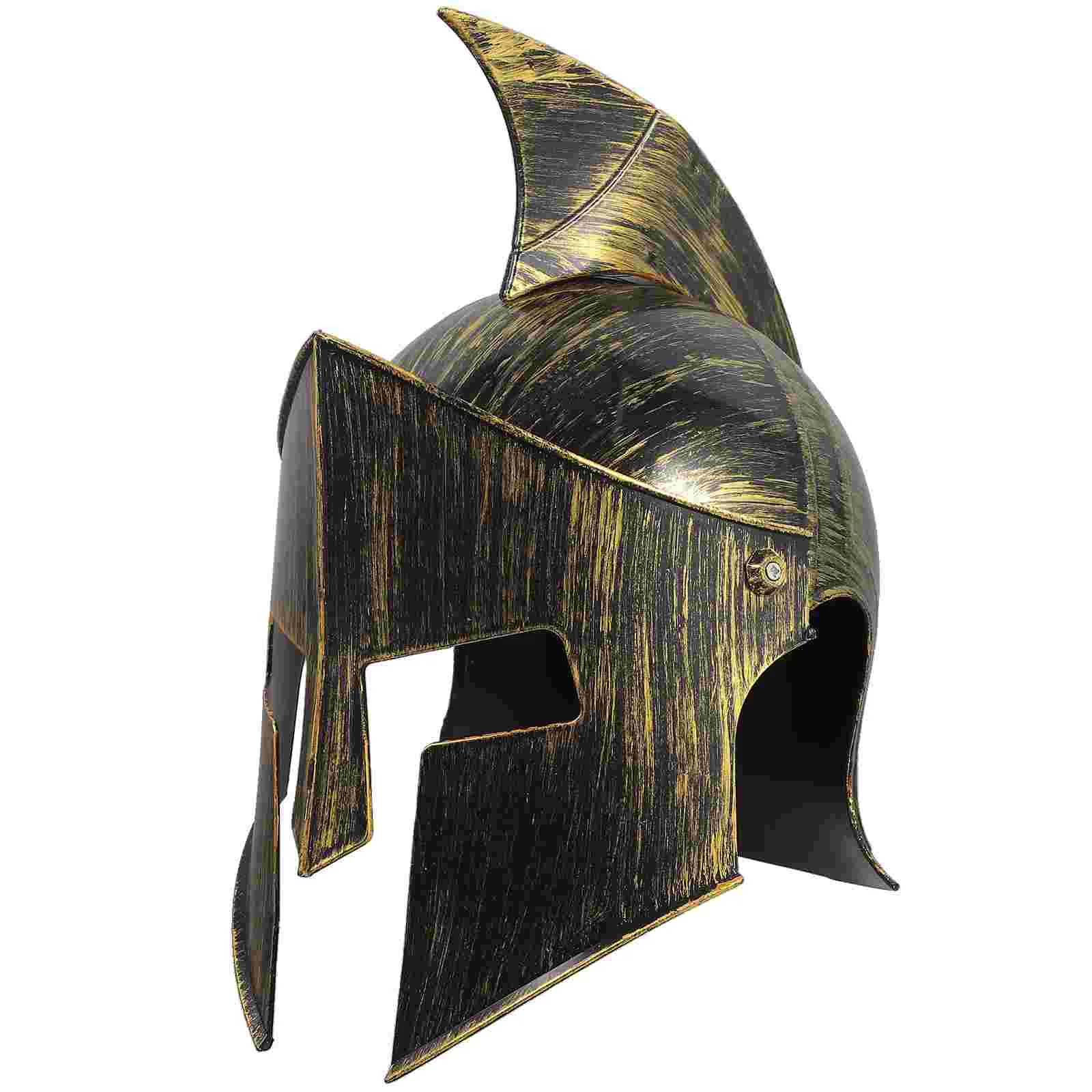 Ancient Roman Warrior Hat Cosplay Costumes Men Middle Ages Headgear Adults Soldier