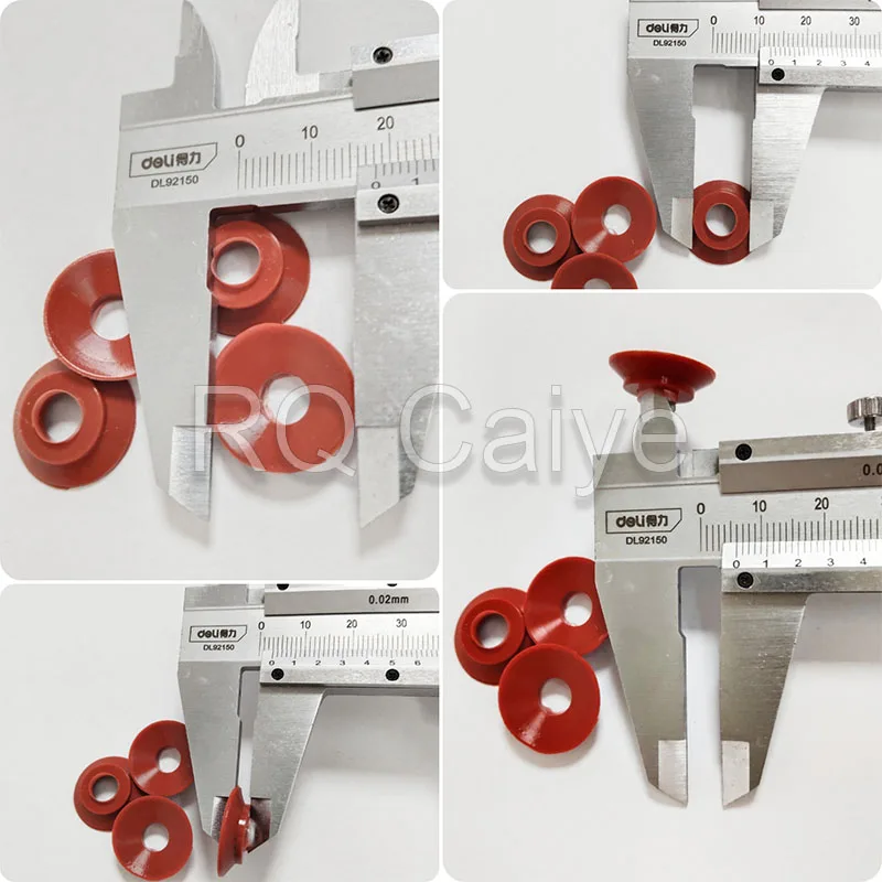 Wholesale 200Pcs Rubber Sucker Nozzle 42.016.072/A For Heidelberg GTO Offset Printing Machine Suction Cup 42.016.072 Spare Parts