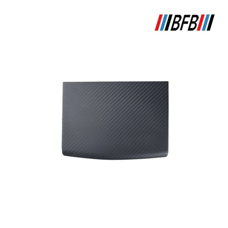 

For Tesla Model X S Real Matte Dry Carbon Fiber 14-20 Central Control Armrest Water Cup Front Rear Panels Interior Modification