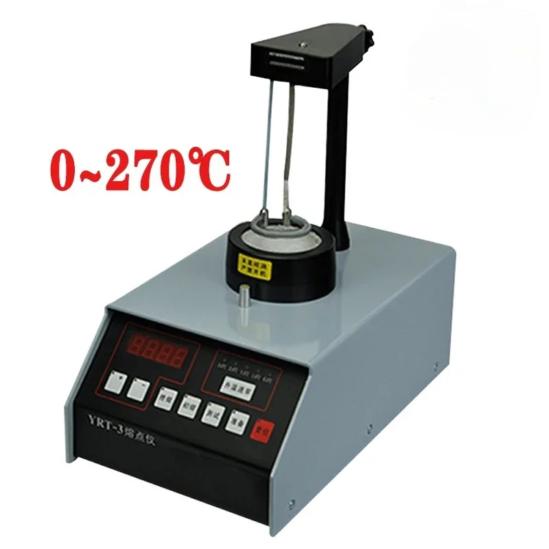 YRT-3 Melting point tester 270℃ Medicine Content Purity Analyzer Lab dyes, fragrances, melting point apparatus Detector