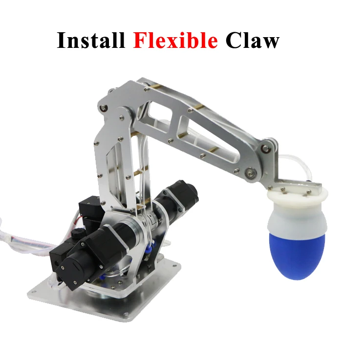 500g Payload Industrial Robotic Arm Suction Cup Robot Manipulator Gripper Claw Stm32 Open Source Controller