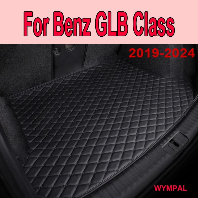 

Car Floor Mats For Mercedes Benz GLB Class X247 5-Seat 2019 2020 2021 2022 2023 2024 Car Trunk Mat Foot Pads Carpet