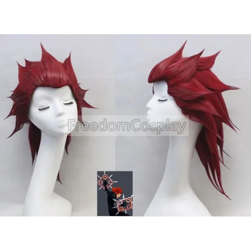 Peluquería de cosplay Kingdom Hearts Axel