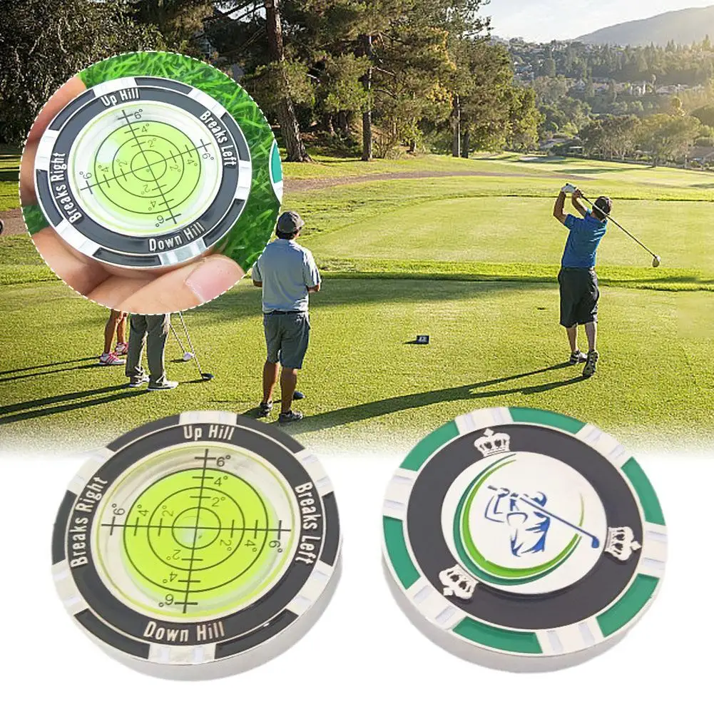 

Golf Slope Meter Golf Ball Marker Spirit Level High Precision Golf Tools Leveler For Gardening Architecture Golf Accessories