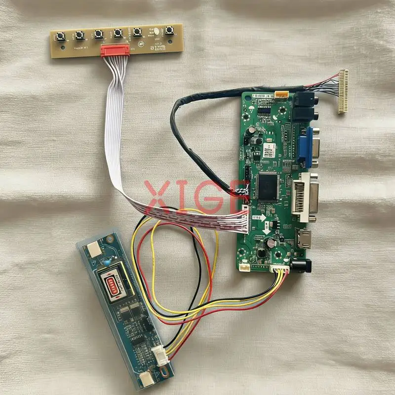 

Screen Drive Controller Board Fit LTM190ET01 M190EG02 LM190E08 HSD190MEN4 1280x1024 2-CCFL 30Pin LVDS VGA DVI HDMI 1280*1024 Kit