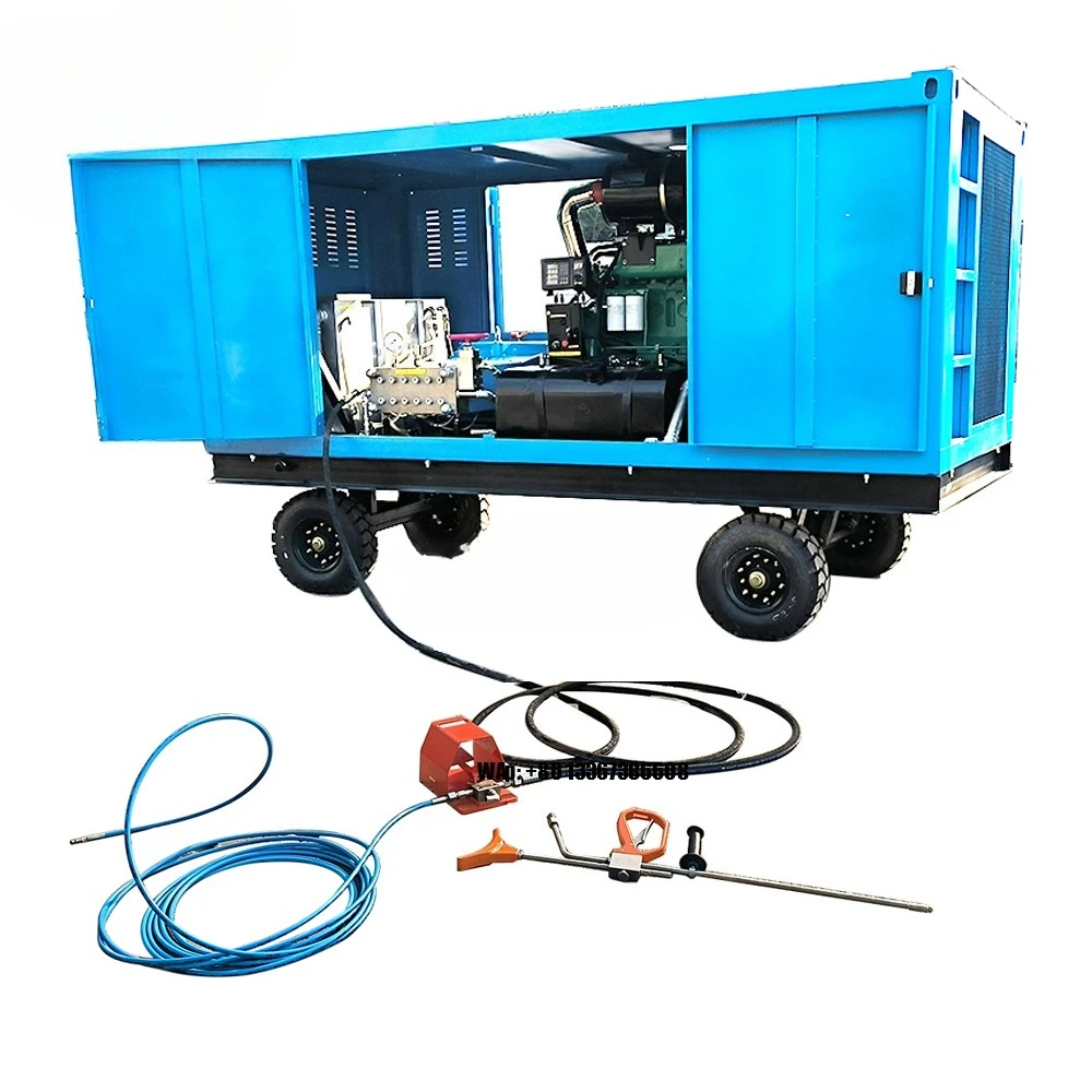 1000 بار 15000 رطل لكل بوصة مربعة معدات تنظيف آلة تنظيف المياه النفاثة ذات الضغط العالي #1