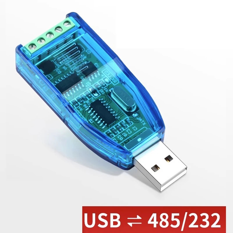 Industrial USB To RS485/422/232 Adapter Upgrade Protection CH340 Converter For Arduino For Laptop Computer PC Window 10/8/7/XP