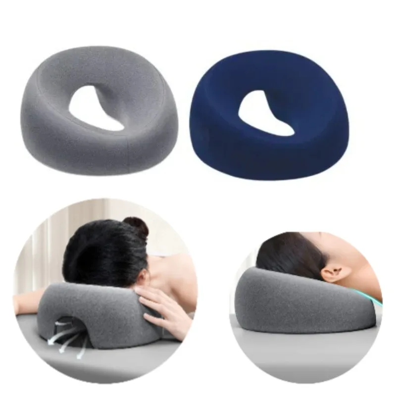 

Face Down Pillow Prone Pillow for Prone Face Down Resting Comfort Memory Foam Ergonomics Home Massage Headrest for Beauty Salon