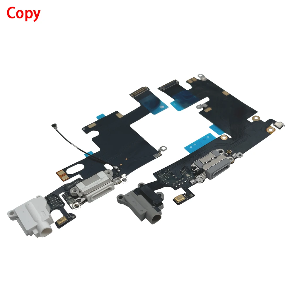 50Pcs，Tested NEW USB Charging Port Dock Charger Plug Connector Board Flex Cable Repair Parts For IPhone 6 6S 7 8 Plus