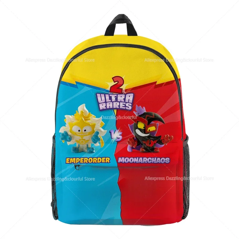 SuperThings 10 Rescue Force Backpack for Girls Boys Students Bookbag Kids Backpacks Teenage Travel Rucksack Schoolbag