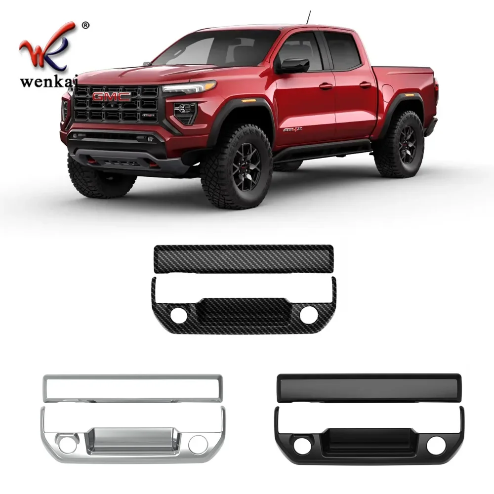 

For GMC Canyon 2023 2024 rear trunk handle decorative cover car exterior decoration accessories ABS material