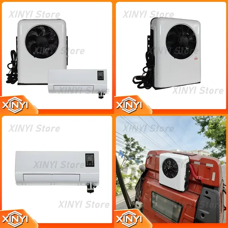 for NOKE 12V High Air Volume Truck Parking Air Conditioner OEM Customization Service AC System For Urban Freight