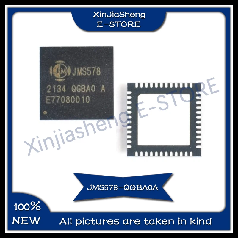 JMS578-QGBA0A 5PCS/LOT JMS578 QFN-48 New Original In Stock JMS578-QGBA0A JMS578