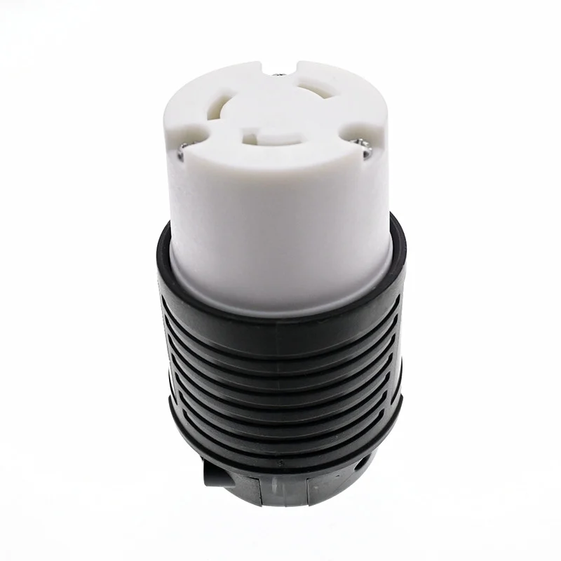 NEMA L6-30P-enchufe de bloqueo de L6-30R para generador, enchufe macho con certificación ETL, 3 clavijas de bloqueo de repuesto, 30A, 250V