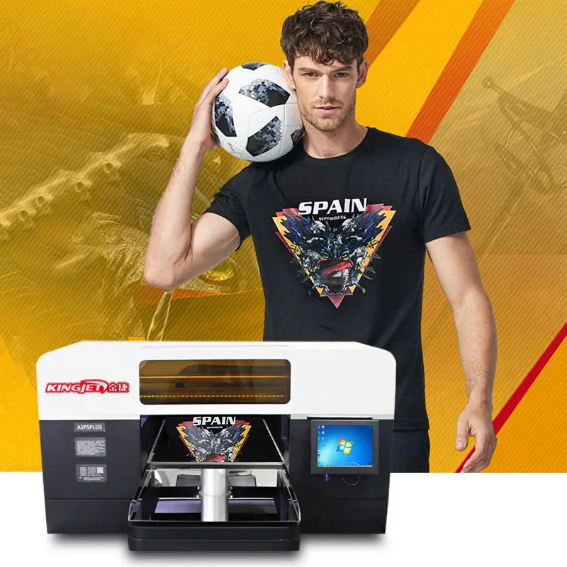 Digital A3 dtg t shirt fabric textile clothes printing machine for sale