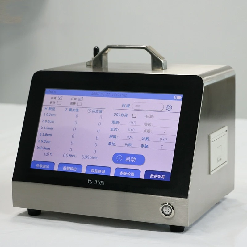 28,3 l Laser-Staubpartikelzähler