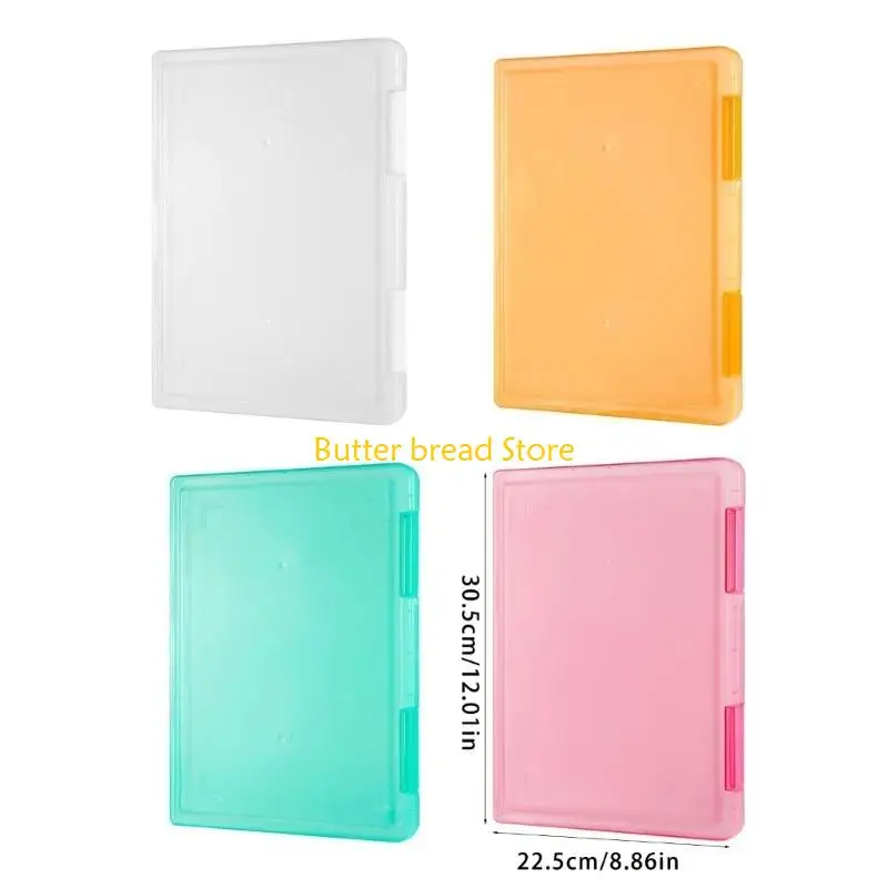 W89C مستندات حاملي لمكتب School School Scrapbook مربع تخزين ملف المشروع