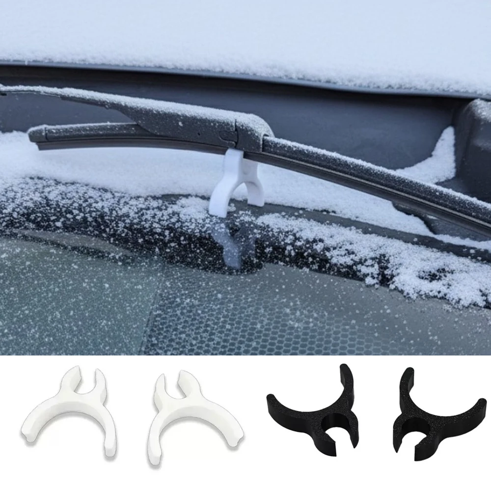 

2pcs Wiper Blade Stand Lifter Holder Antifreeze Winter Car Accessories Snow Ice Protector Universal Windshield Wiper Separator
