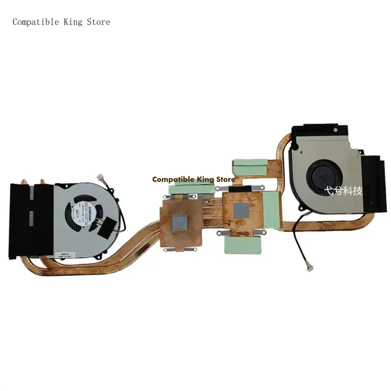 L+New Laptop CPU+GPU fan  for hasee War God Z7 Z8 6-31-NH77N-KA2 NH70EJ-TY EFC-70110V1-0AH EGC-77110V1-0AH DC5V 2.5W 0.5A