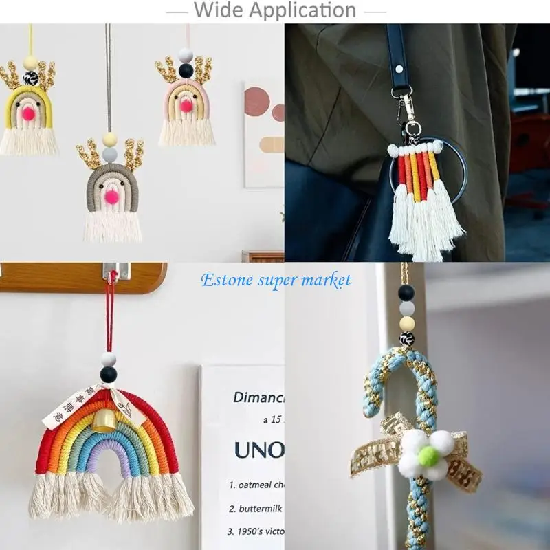 090B Silicone Beads for Keychain Phone Yard Making DIY Multiple Size Color