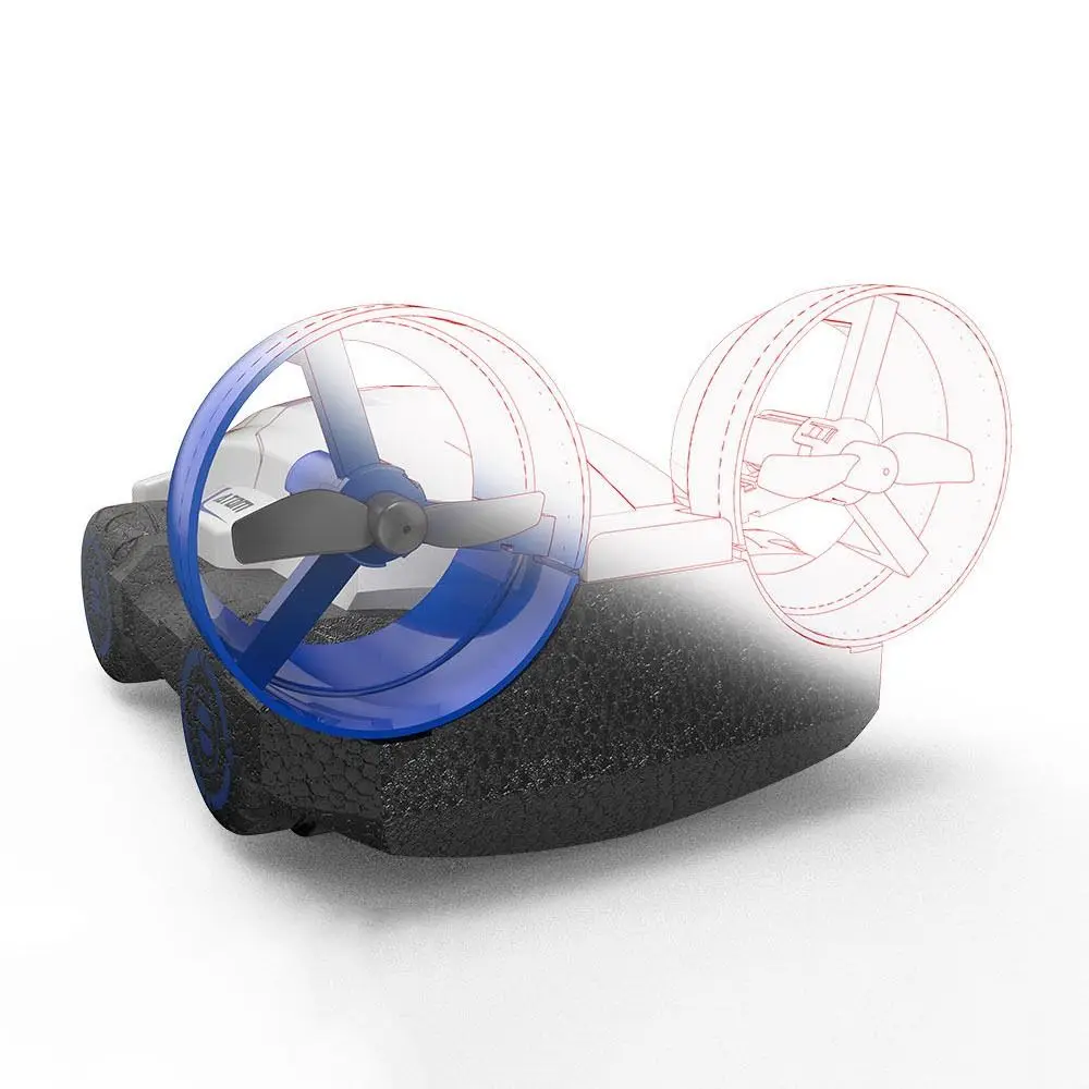 EPP Foam Remote Control Car Water Land Hovercraft Amphibious Rc Car 2.4G Rechargeable Auto Fast Plane Boat Boys Girls Christmas