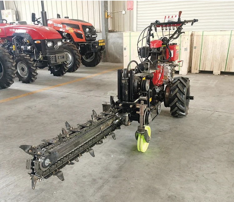 

Factory Supply Trench Digging Machine Chain Trencher Mini Trencher for Sale